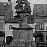 Český Brod - sousoší sv. Rodiny (Antonín Podlaha, Soupis památek historických 1907)