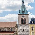 Kouřim - zvonice od severu (2020)