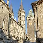 Kolín - chrám sv. Bartoloměje a zvonice (2020)