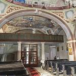 Kolín - kostel sv. Jana Křtitele, pohled ke kruchtě (2017)
