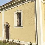 Kolín - kostel sv. Jana Křtitele, jižní průčelí (2020)