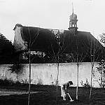 Kolín - kostel Všech svatých, pohled od jihu (poč. 20. století)