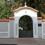 Kolín - starý židovský hřbitov, vstupní brána (2015)