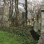 Kolín - starý židovský hřbitov, náhrobky z 1. poloviny 19. století (2010)