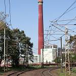 Kolín - tepelná elektrárna z trati Kolín - Nymburk (2006)