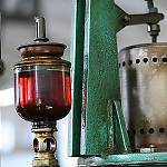 Kolín - Masartykův most, hydroelektrárna, detail turbíny (2008)