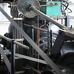 Kolín - Masartykův most, hydroelektrárna, detail turbíny (2008).
