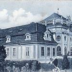 Bečváry - zámek od jihovýchodu (poč. 20. století)