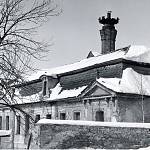 Bečváry - nový zámek, jižní průčelí od jihovýchodu (1977, foto Jaroslav Morávek)