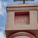 Červené Pečky - boží muka, letopočet v lucerně (2019)