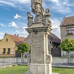 Červené Pečky - sousoší Immaculaty (2019)