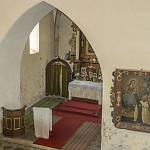 Svatá Kateřina - kostel sv. Kateřiny, pohled z kruchty (2019)