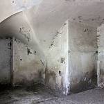 Libenice - tvrz, renesanční místnost v přízemí východního paláce (8. 5. 2013)