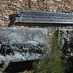 Bříství - originály bronzové výzdoby památníku bitvy u Kolína v Křečhoři (7. 9. 2013)