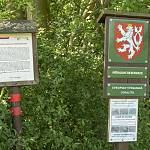 Přírodní rezervace Veltrubský luh, označení chráněného území (2018)