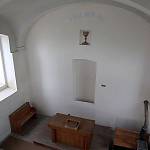 Zásmuky - bývalá synagoga,  pohled do modlitebního sálu (2010)