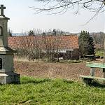 Libodřice - křížek od jihovýchodu (2020)