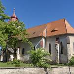 Žiželice - kostel sv. Prokopa, od jihovýchodu (2018)