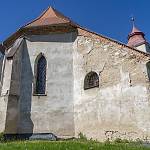 Žiželice - kostel sv. Prokopa, presbytář a sakristie (2018)