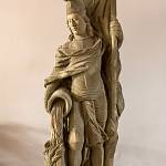 Žiželice - Mariánský sloup, socha sv. Floriána (2021)