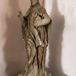 Žiželice - Mariánský sloup, socha sv. Vojtěcha (2021)
