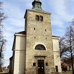 Kounice - kostel sv. Jakuba Většího, věž (2017)