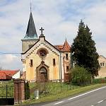 Oleška - kostel Všech svatých (2017)