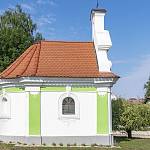 Černíky - kaple sv. Václava od jihovýchodu (2018)
