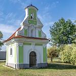 Černíky - kaple sv. Václava od východu (2018)