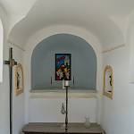 Černíky - kaple sv. Václava, interiér (2018)