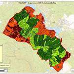 Voděradské bučiny - mapa zón ochrany