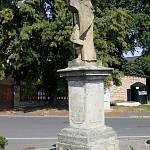 Dobřeň - socha sv. Floriána (2016)