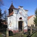 Mančice - kaple sv. Václava od východu (2017)