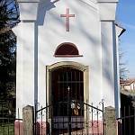 Mančice - kaple sv. Václava, vstupní průčelí (2017)