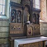 Malotice - kostel sv. Matouše, boční jižní oltář (2017)