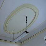 Tuklaty - fara, štuková výzdoba místnosti v prvním patře (2010)
