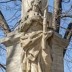 Týnec nad Labem - Mariánský sloup, sv. Matěj (2020)