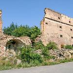 Vyšehořovice - tvrz před opravou (2008)