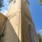 Vyšehořovice - kostel sv. Martina, věž (2018)