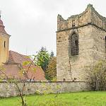 Vyšehořovice - zvonice, pohled od severozápadu (2018)
