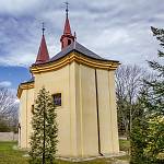 Chotouň - kostel sv. Prokopa od jihovýchodu (2024)