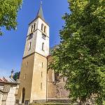 Ovčáry - kostel sv. Jakuba Většího, věž (2025)