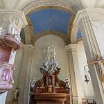 Kostelec nad Černými lesy - kostel sv. Andělů strážných, hlavní oltář (2018)