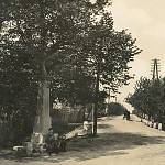 Kostelec nad Černými lesy - křížek v Pražské ulici (SOkA Kolín)