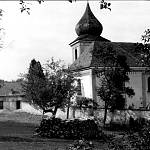 Ždánice - kostel sv. Havla, fotografie neznámého stáří (archiv obce)