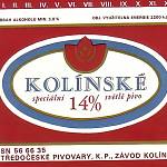 Kolín - pivovar, Kolínské speciální 14