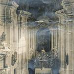 Drahobudice - kostel Nejsvětější Trojice, interiér (1931, SOkA Kolín)