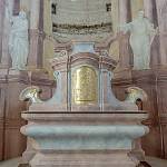 Drahobudice - kostel Nejsvětější Trojice, oltář (2019)