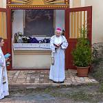Svojšice - kaplička sv. Václava, slavnostní vysvěcení (2021)