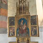 Konárovice - kostel Povýšení svatého Kříže, boční oltář Panny Marie (2018)